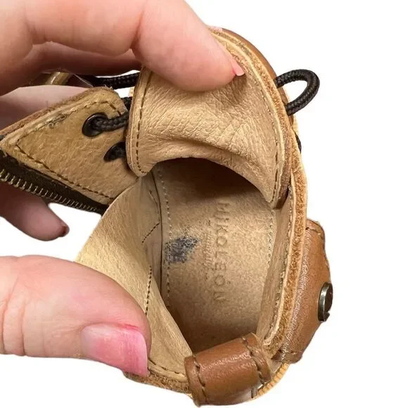 Mikoleon Heirloom Classic Boots Brown [Children Leather Boots] size 20 - Picture 8 of 11